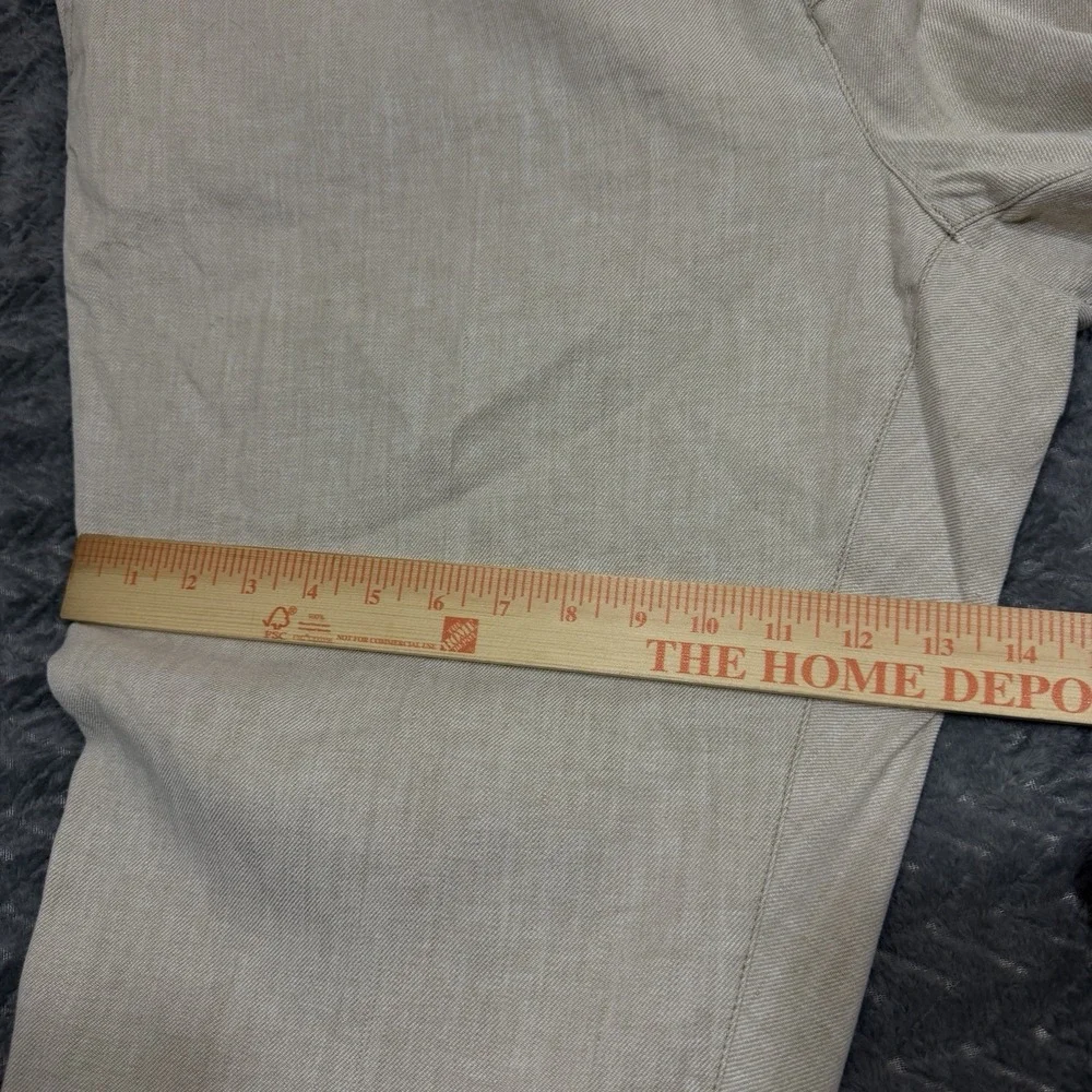 Tommy Bahama Mens Beach Coast Linen Pull-On Pants Stone Khaki Big-2XL Boho